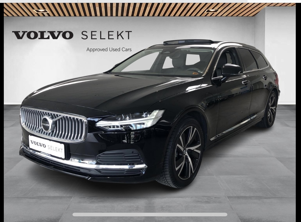 Sort Volvo V90 fra 2022