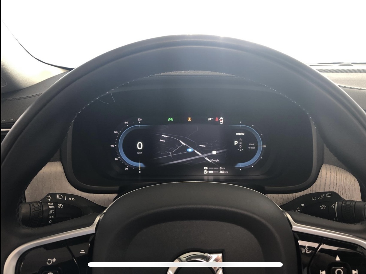 Sort Volvo V90 fra 2022