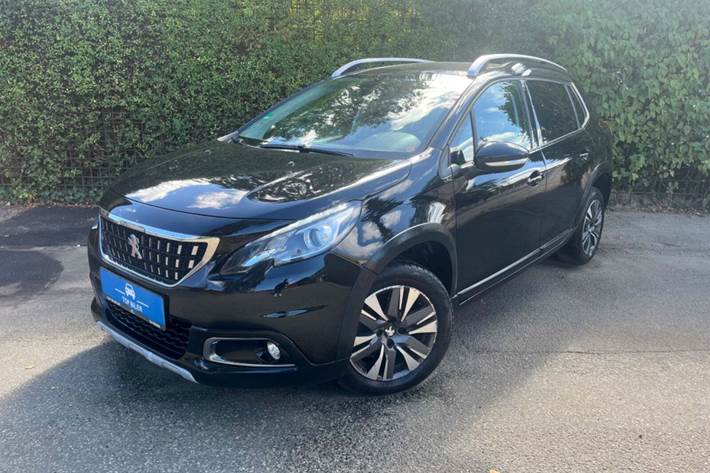 Sort Peugeot 2008 fra 2019 set udefra