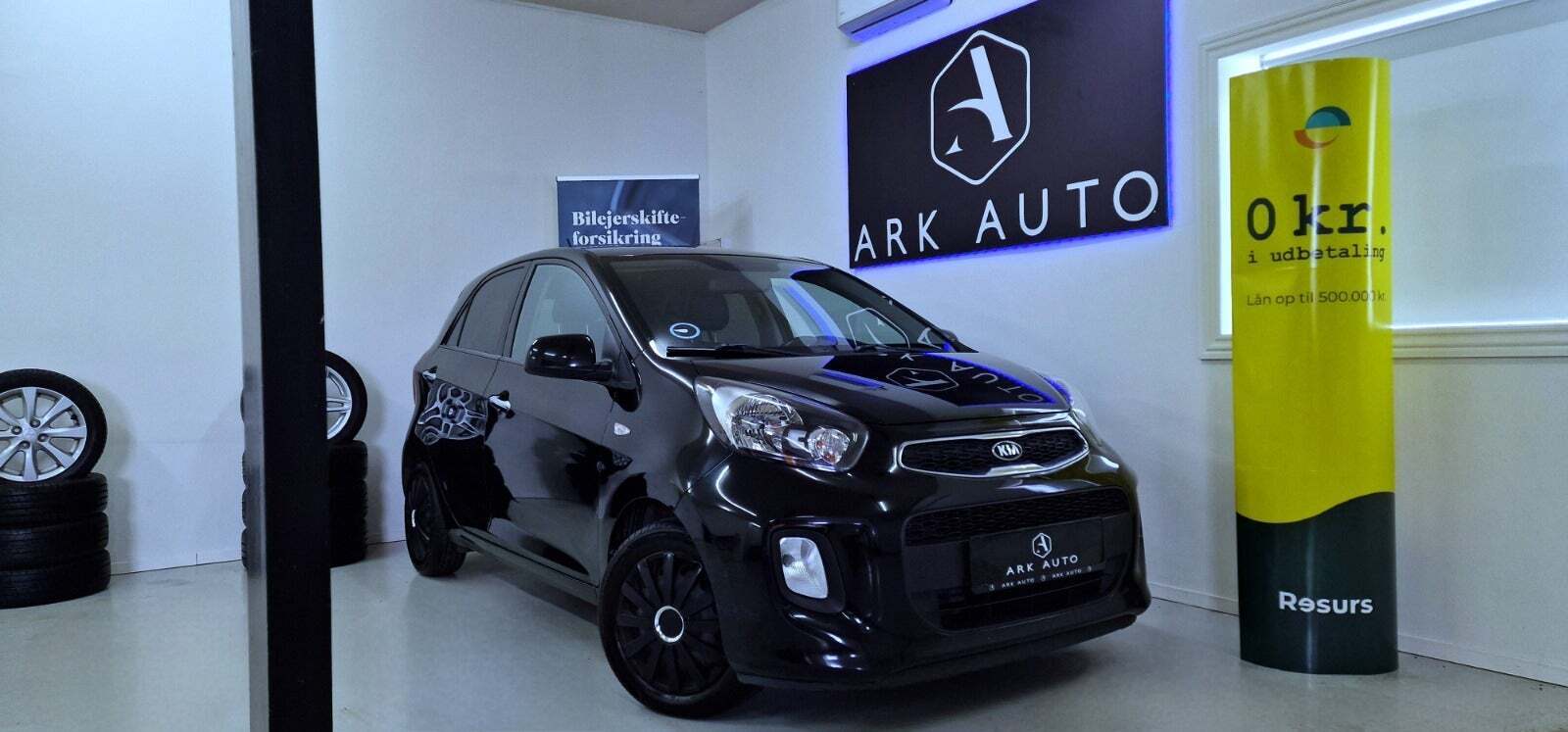 Sort Kia Picanto fra 2016