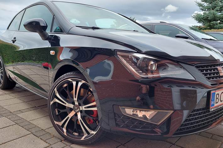 Sort Seat Ibiza fra 2016