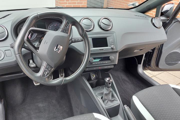 Sort Seat Ibiza fra 2016