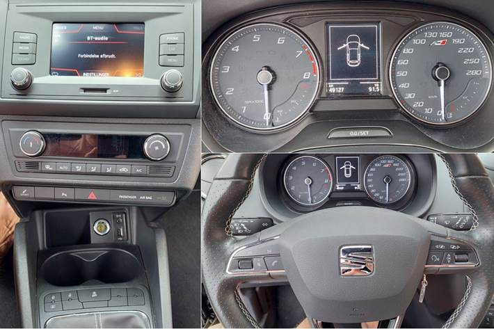 Sort Seat Ibiza fra 2016