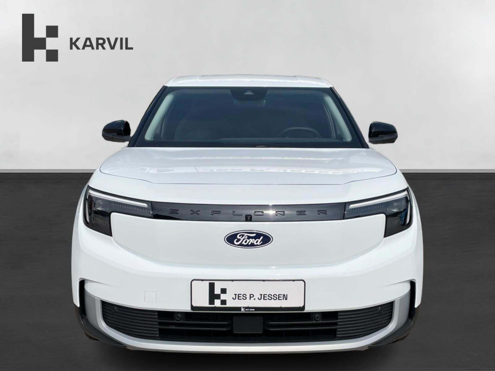 Hvid Ford Explorer fra 2024