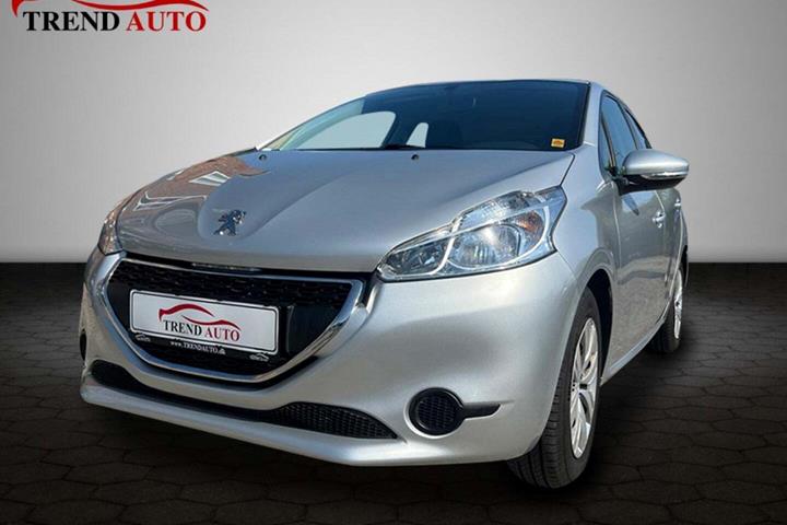 Sølv Peugeot 208 fra 2014