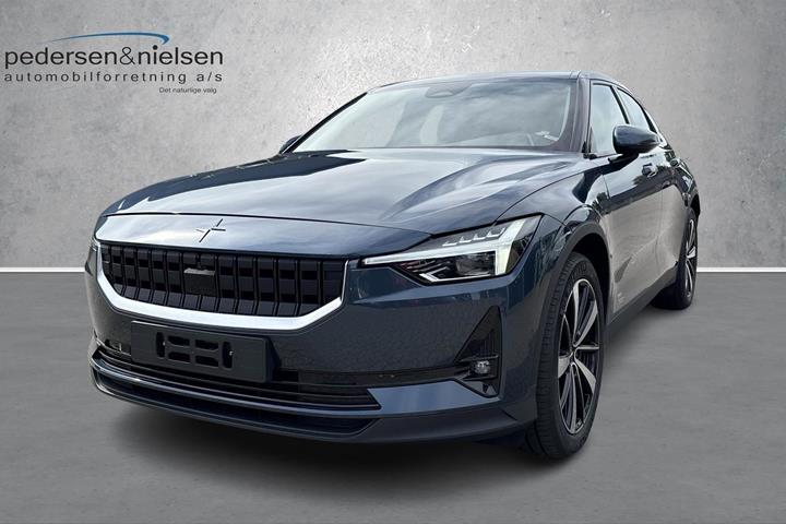 Sort Polestar 2 fra 2021 set udefra