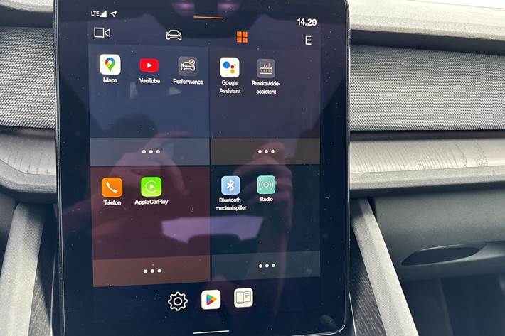 Sort Polestar 2 fra 2021