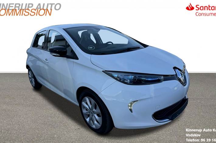Hvid Renault Zoe fra 2016