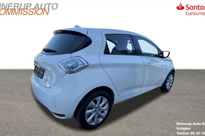 Hvid Renault Zoe fra 2016
