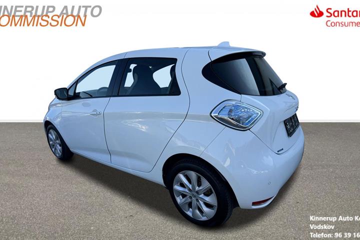 Hvid Renault Zoe fra 2016