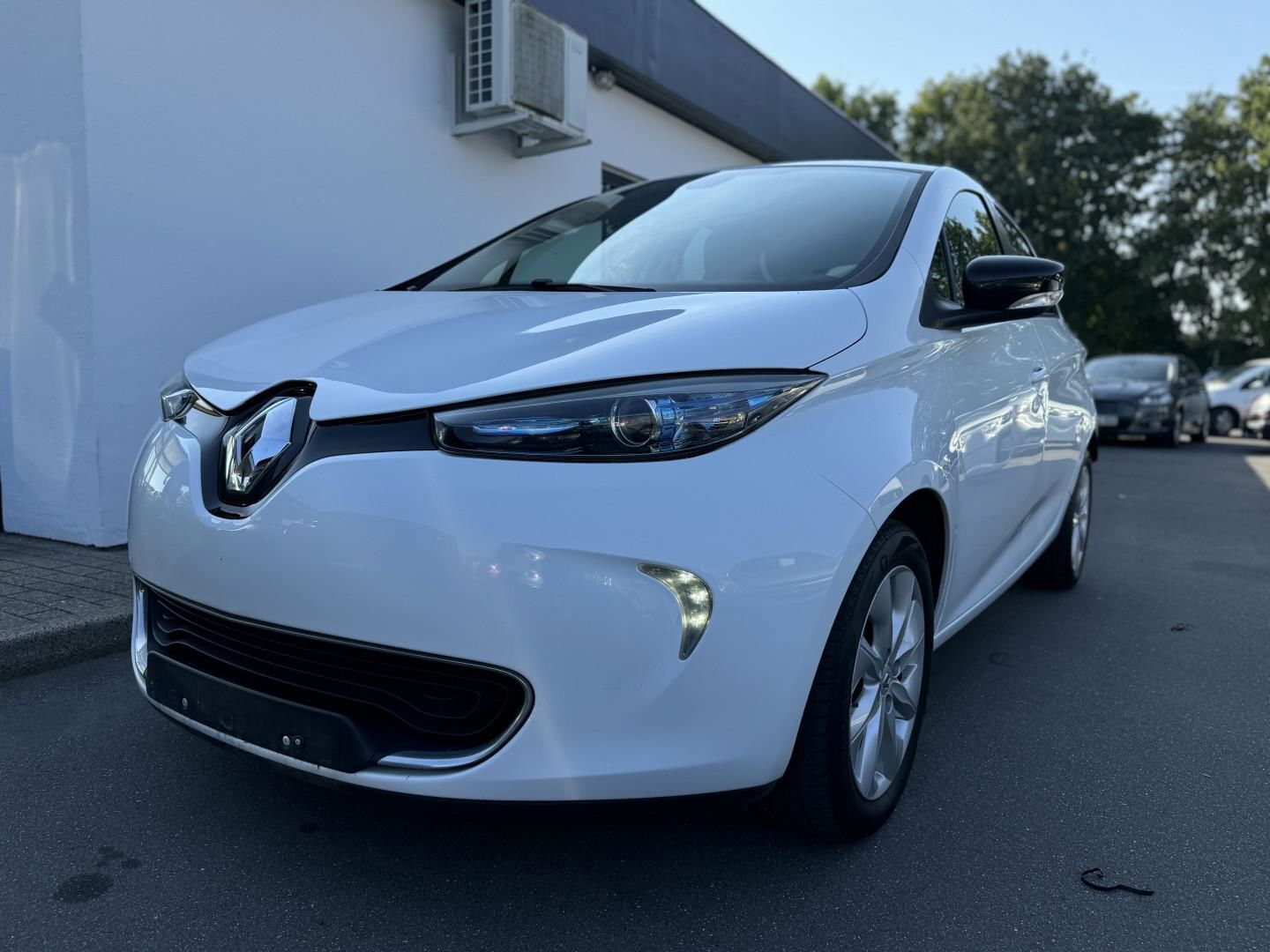 Hvid Renault Zoe fra 2016