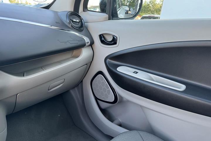 Hvid Renault Zoe fra 2016