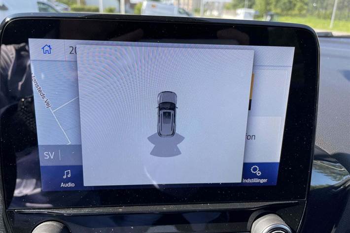 Hvid Ford Puma fra 2023