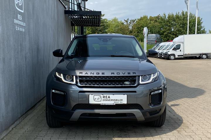 Sort Land Rover Range Rover evoque fra 2019 set udefra