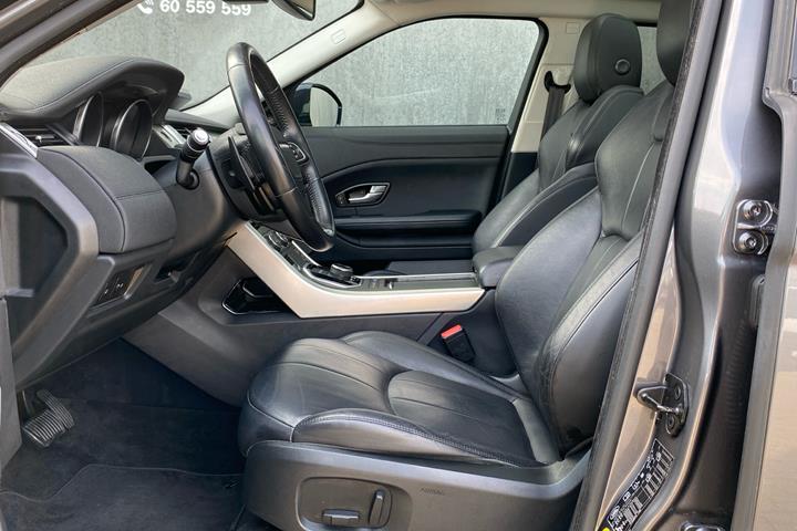 Sort Land Rover Range Rover evoque fra 2019
