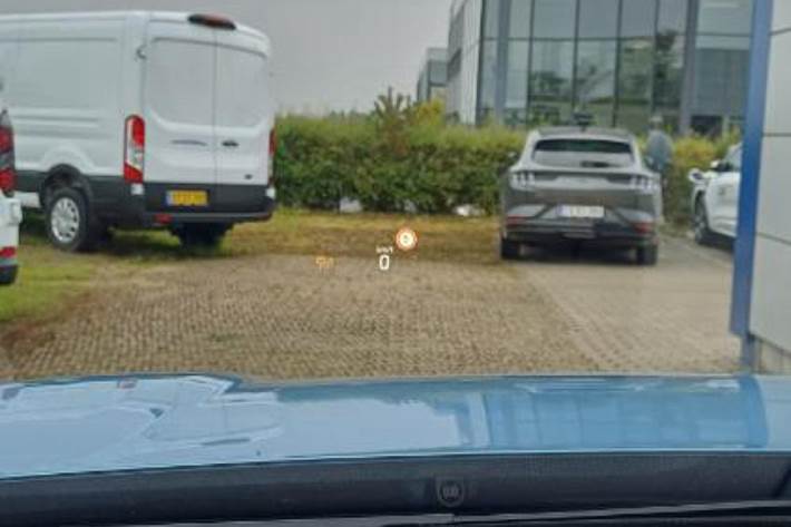 Blå Ford Explorer fra 2024