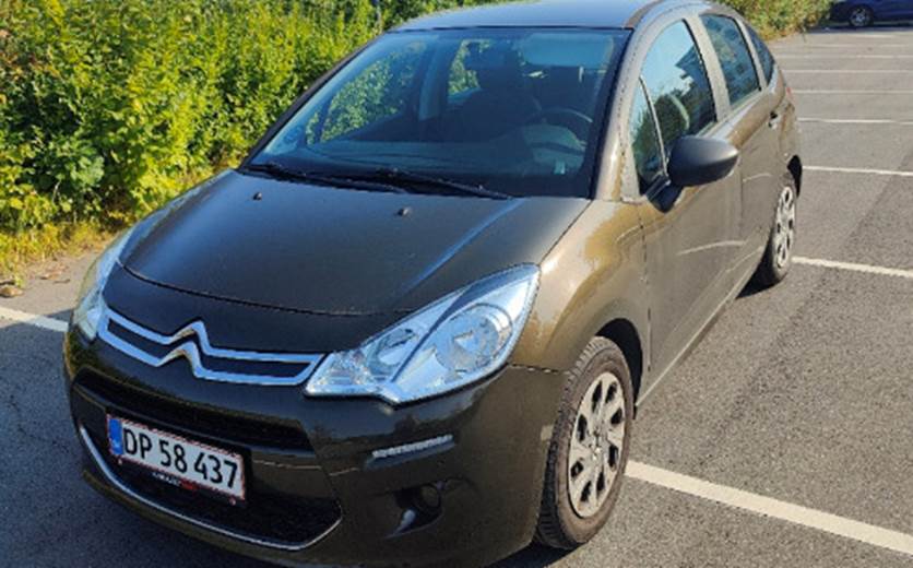 Citroën C3 1,0 4-dørs m. bagklap 5 man