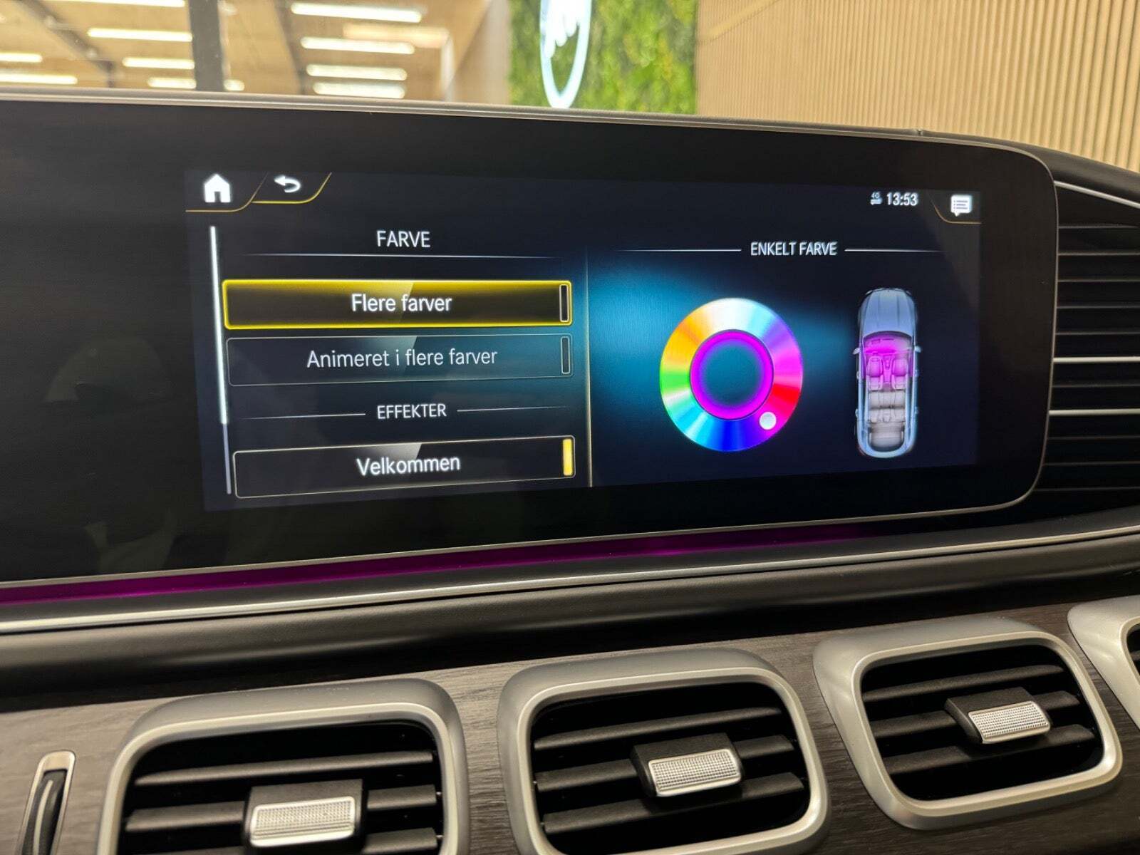 Sort Mercedes GLE63 fra 2021