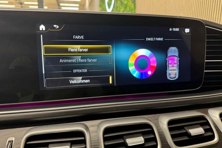 Sort Mercedes GLE63 fra 2021