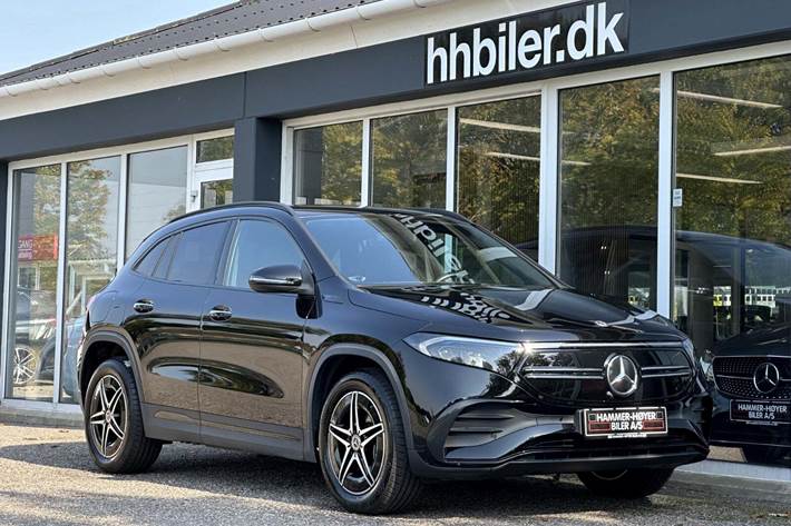 Sort Mercedes EQA250 fra 2022