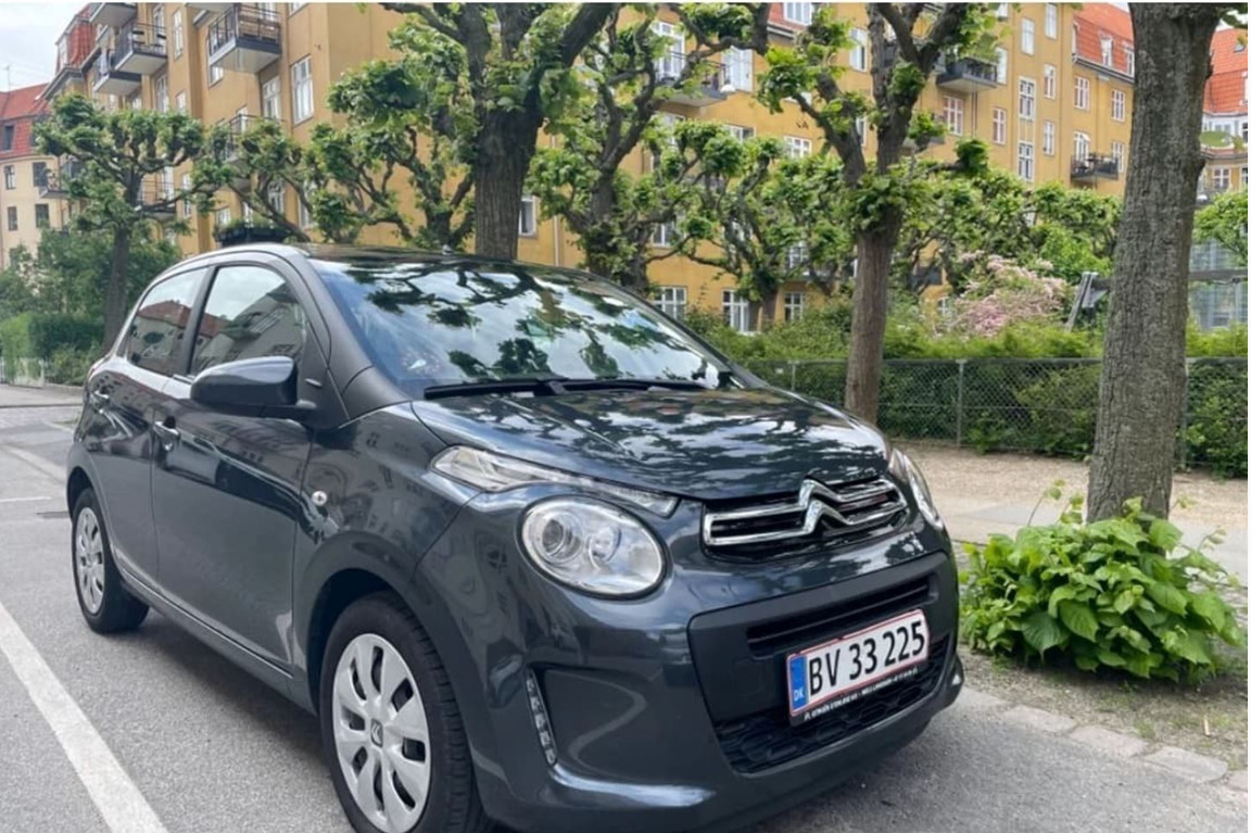 Citroën C1 1,2 PureTech  82 HK 4-dørs m. bagklap Man.