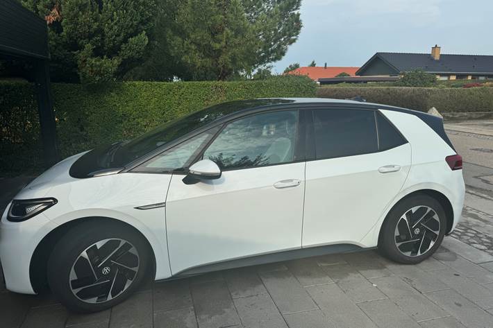 Hvid VW ID.3 fra 2020