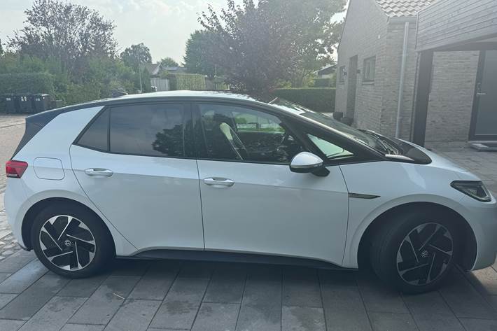 Hvid VW ID.3 fra 2020