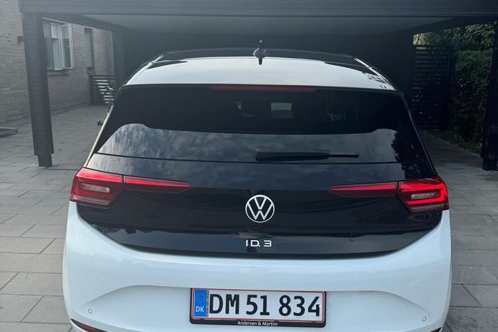 Hvid VW ID.3 fra 2020