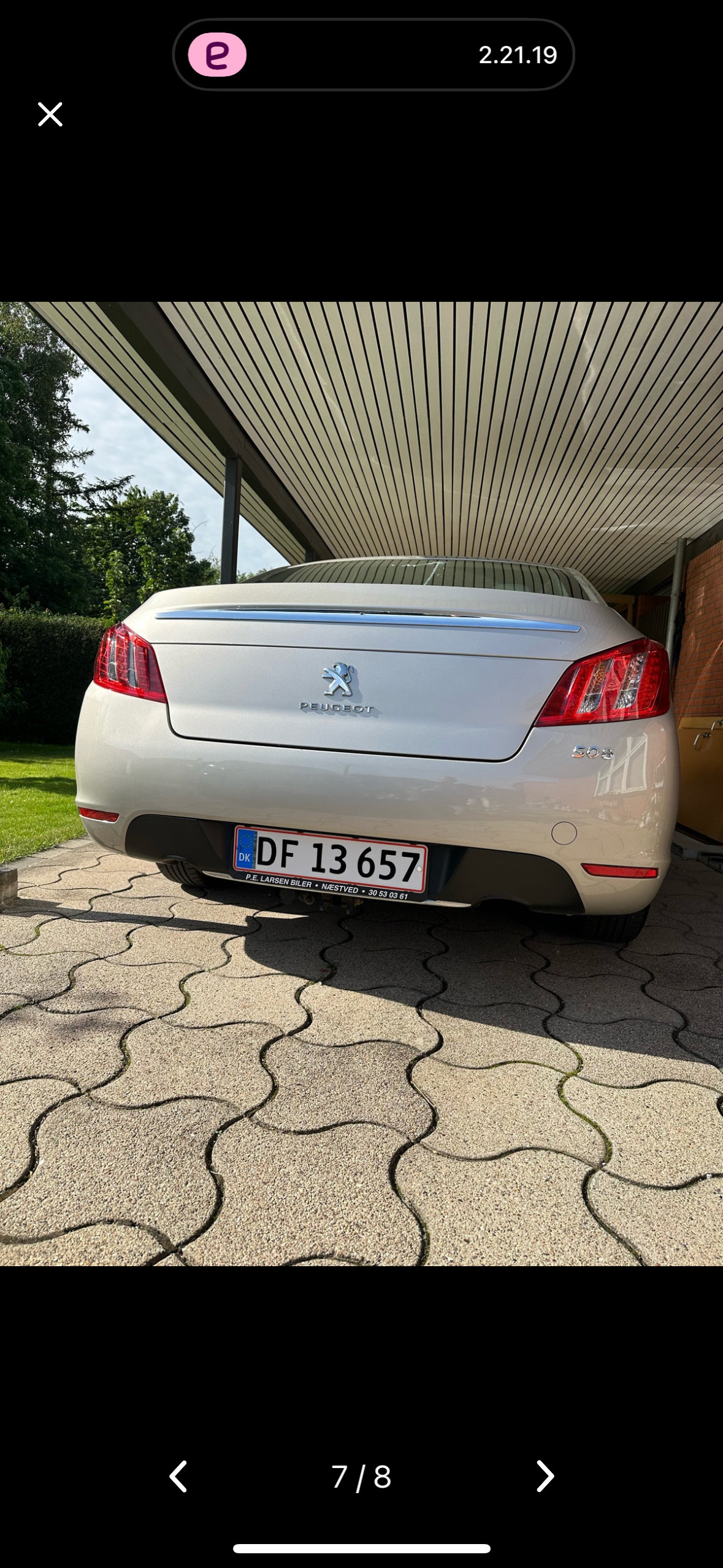 Peugeot 508 1,6 156 HK 4-D