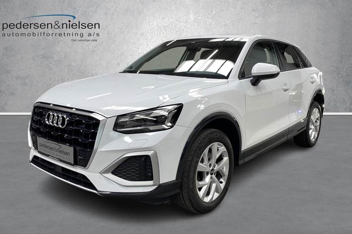 Hvid Audi Q2 fra 2021