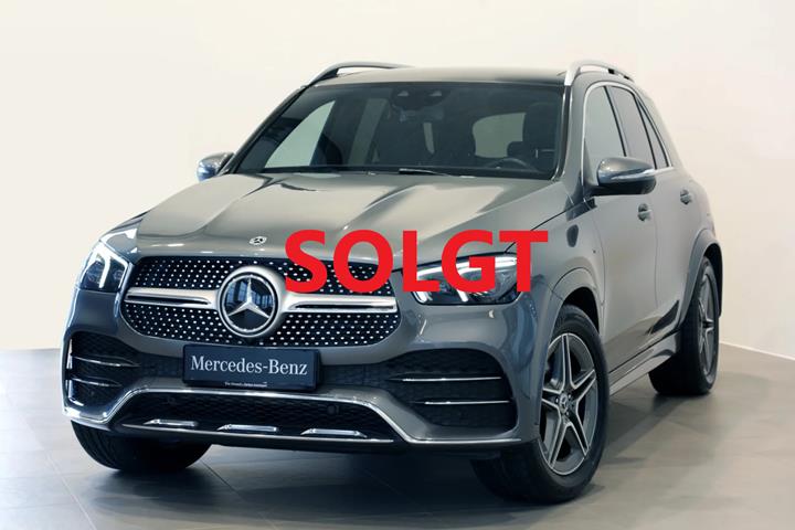 Grå Mercedes GLE350 de fra 2021