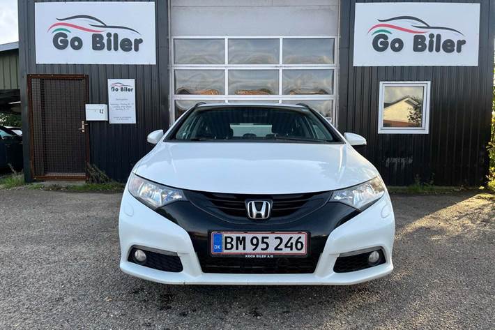 Grøn Honda Civic fra 2014