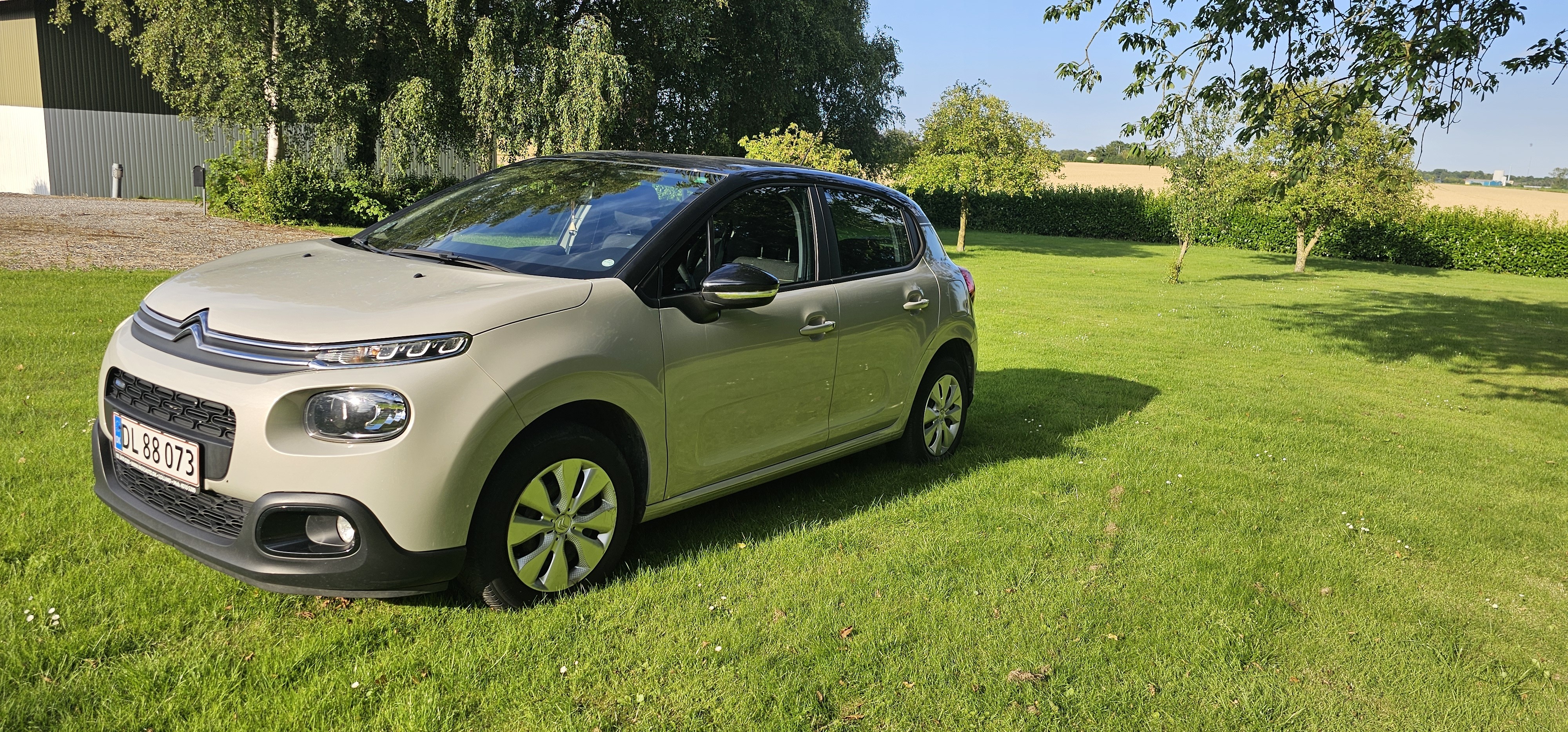 Grå Citroën C3 fra 2017