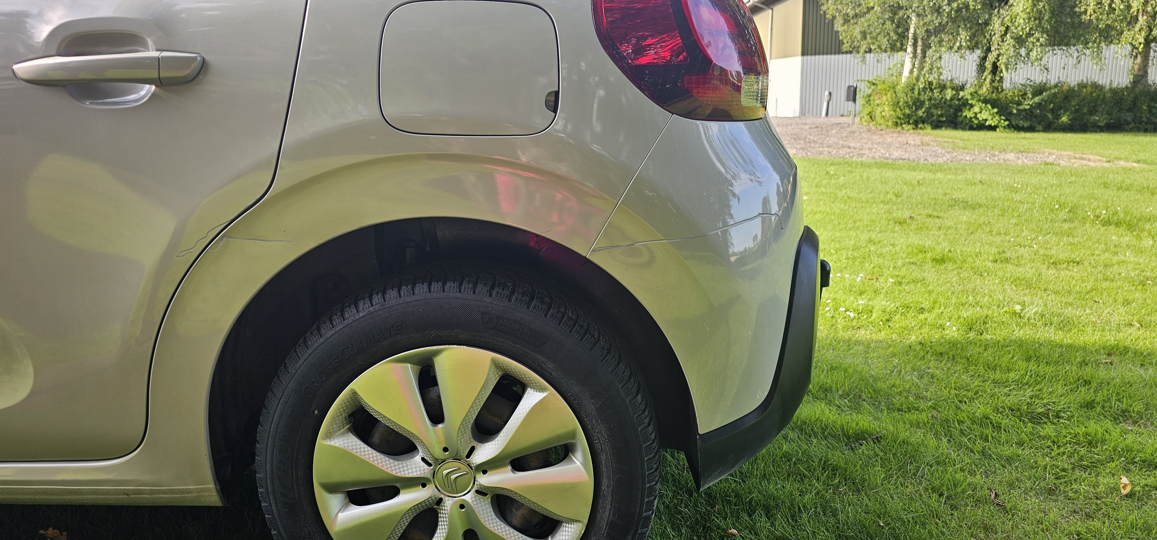 Grå Citroën C3 fra 2017