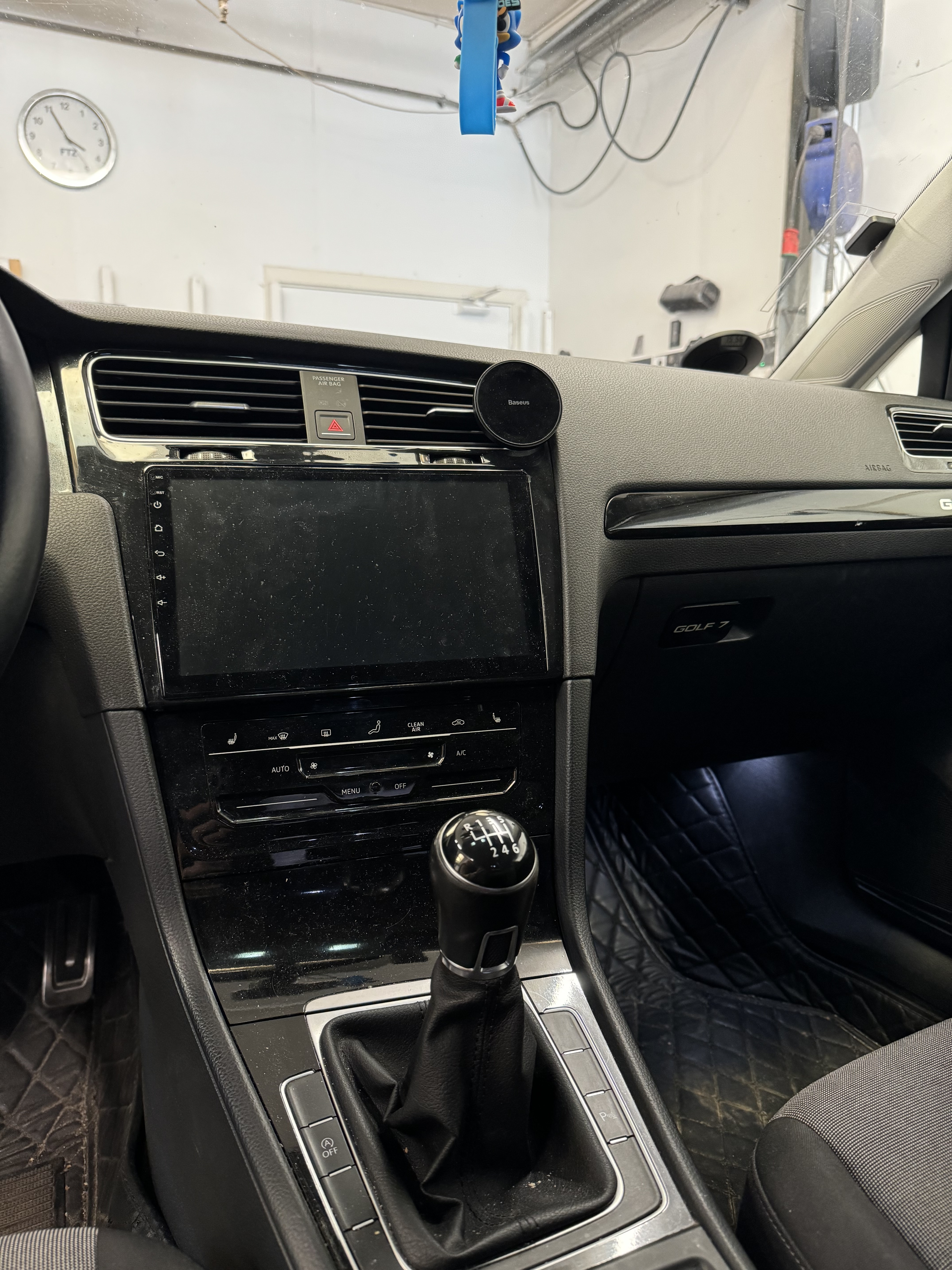 Sort VW Golf fra 2015