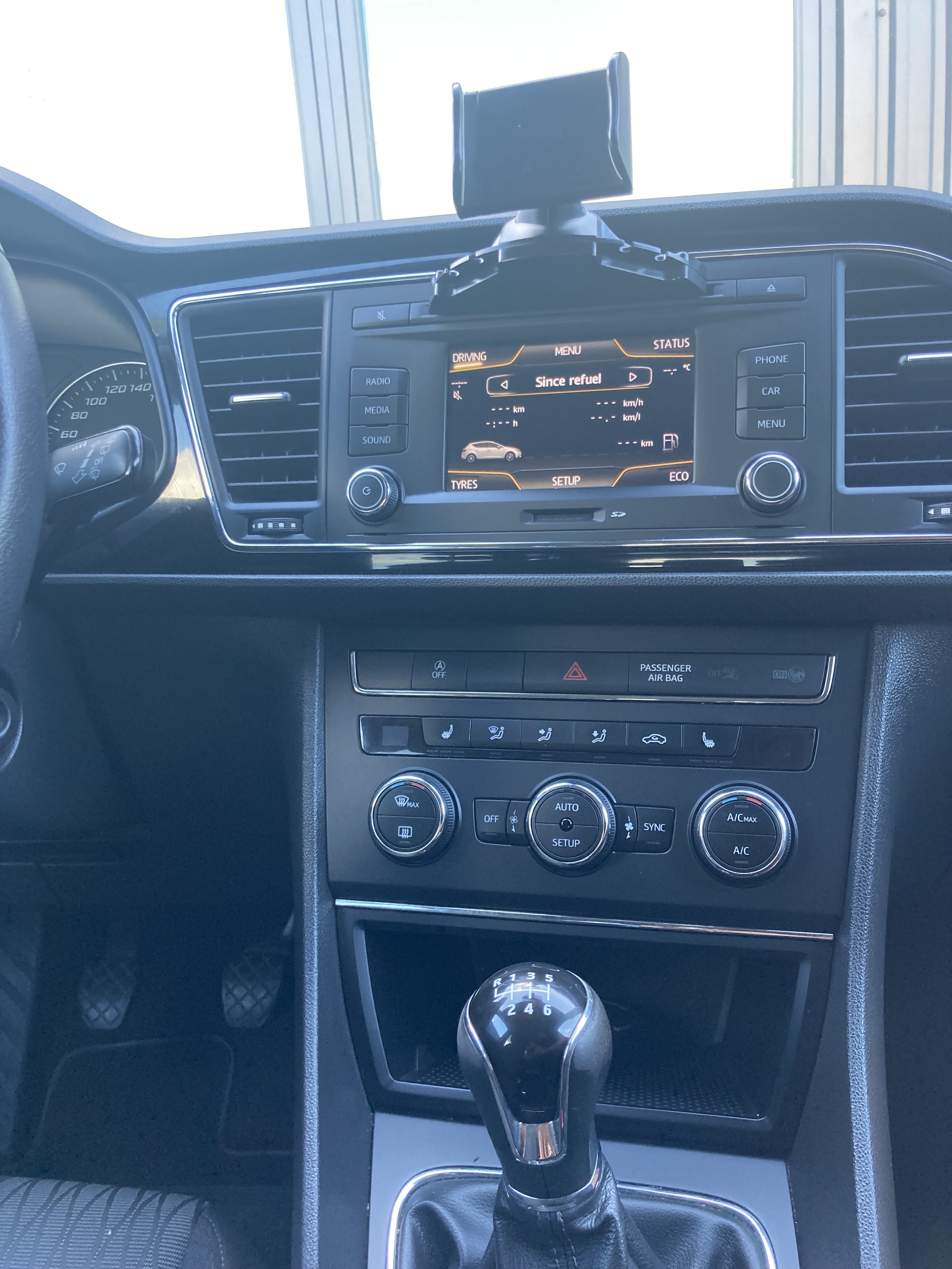 Sort Seat Leon fra 2014