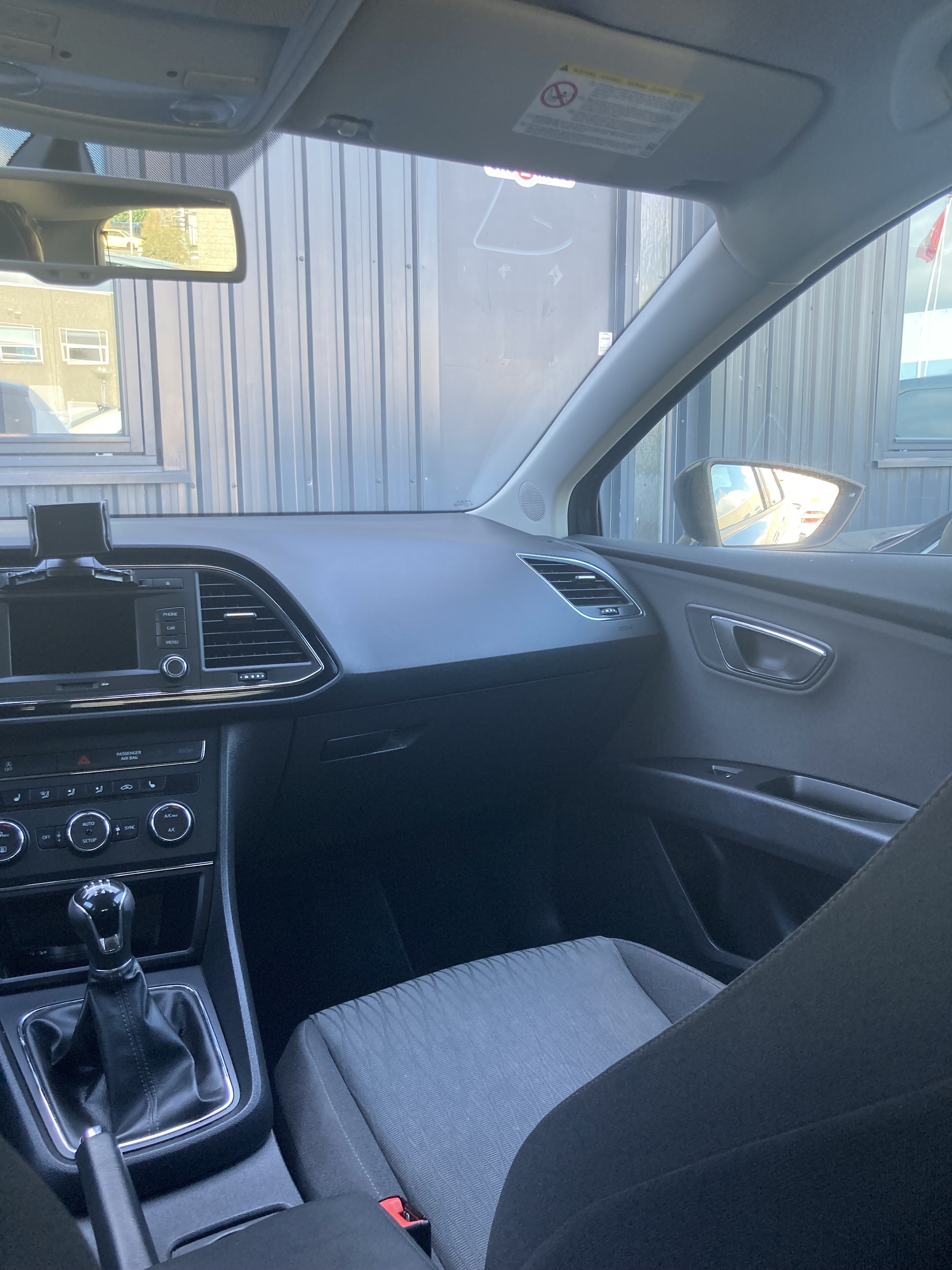 Sort Seat Leon fra 2014