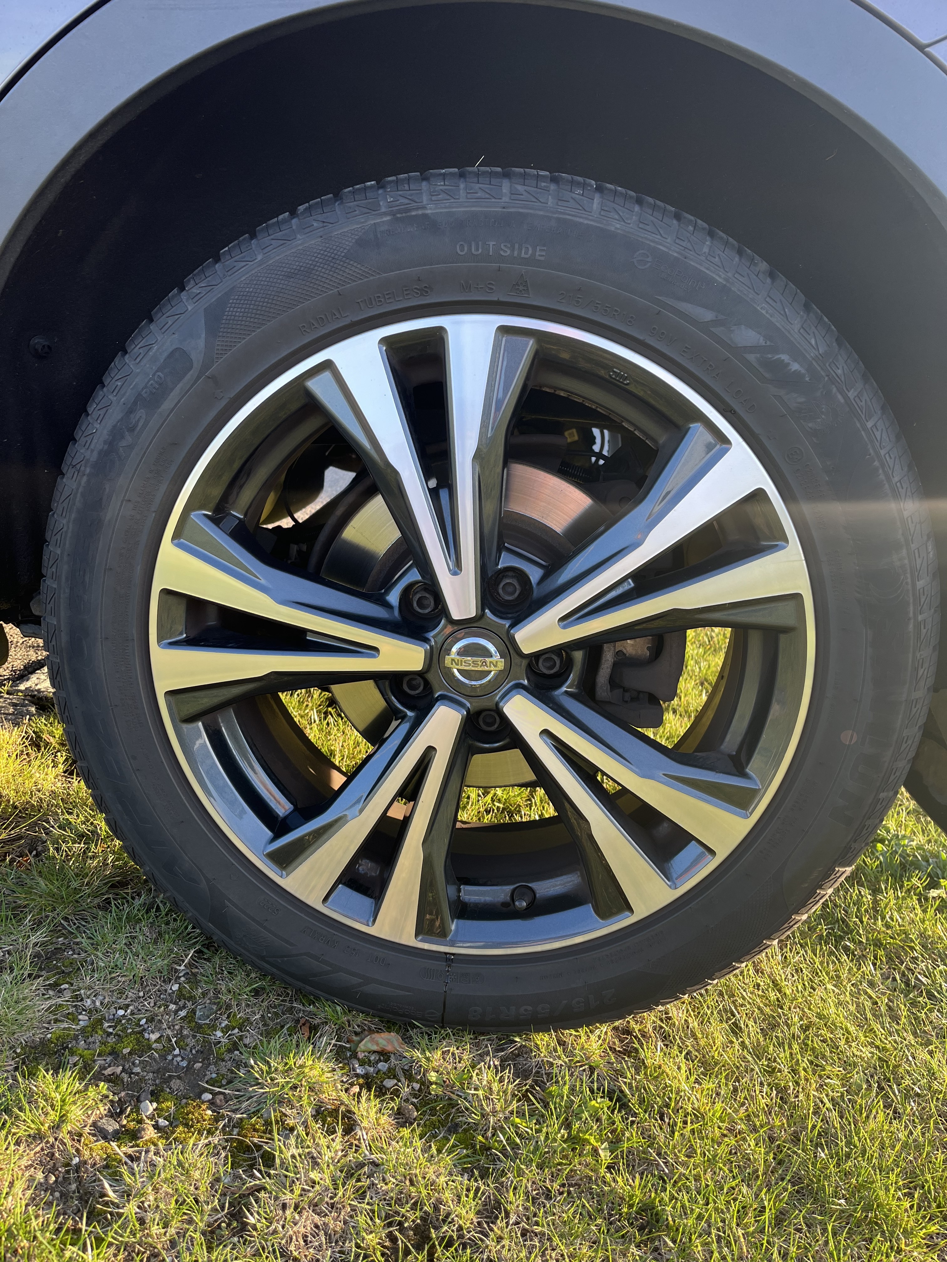 Brun Nissan Qashqai fra 2018