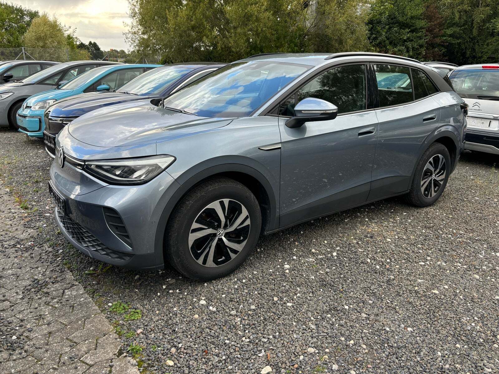 Blå VW ID.4 fra 2022