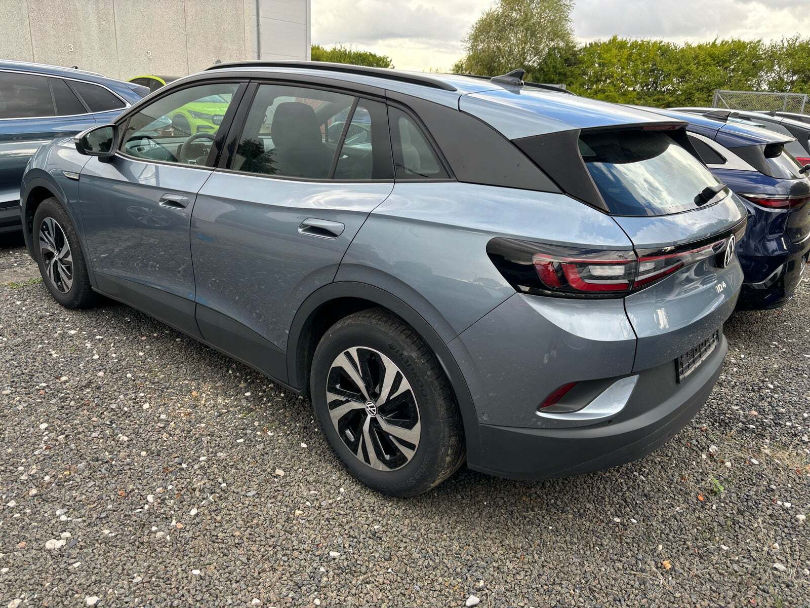 Blå VW ID.4 fra 2022