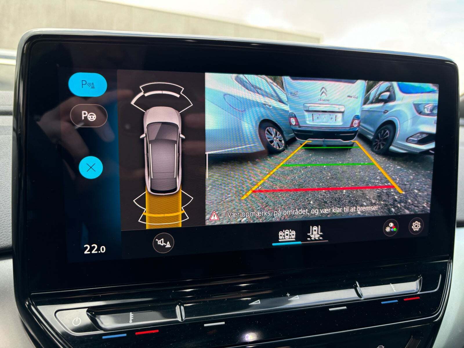 Blå VW ID.4 fra 2022