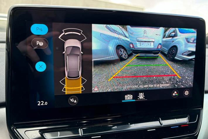 Blå VW ID.4 fra 2022