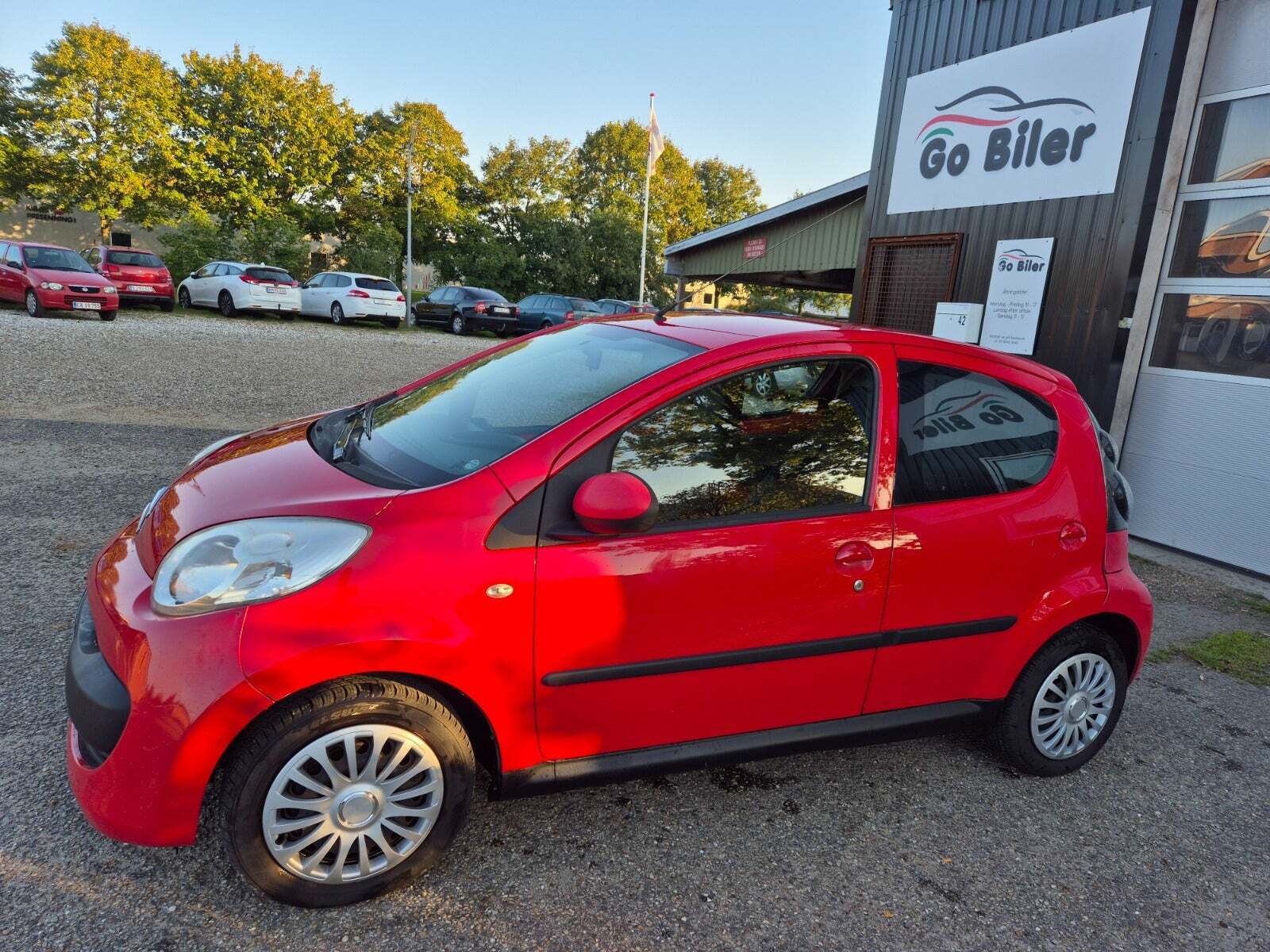 Grøn Citroën C1 fra 2006