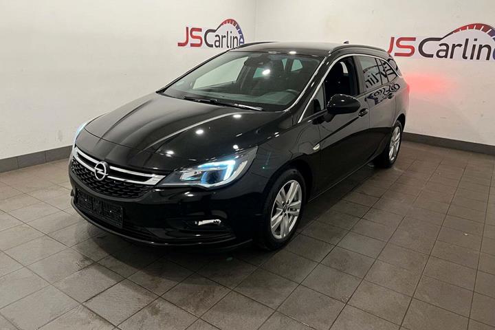 Sort Opel Astra fra 2017