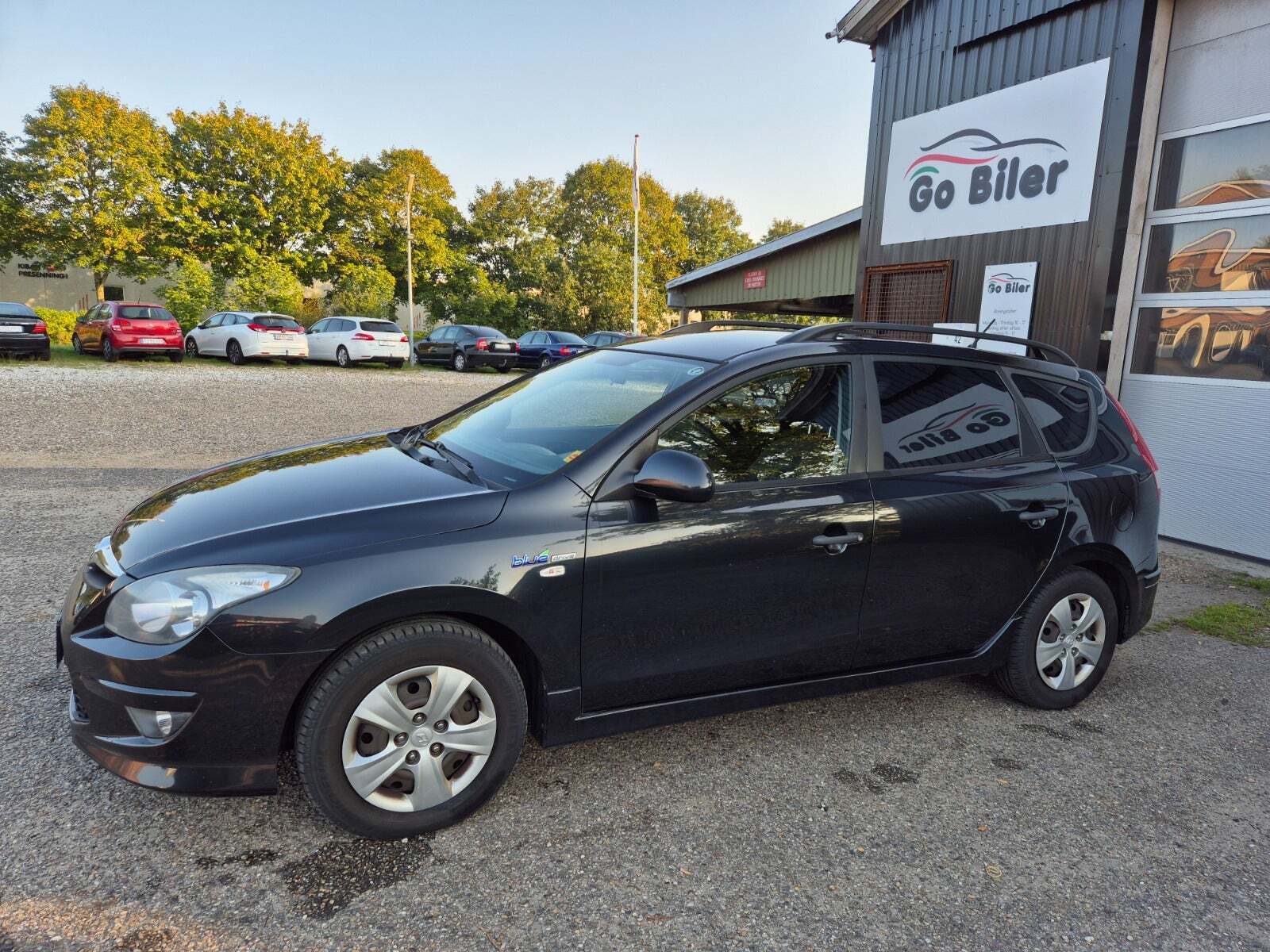 Grøn Hyundai i30 fra 2011