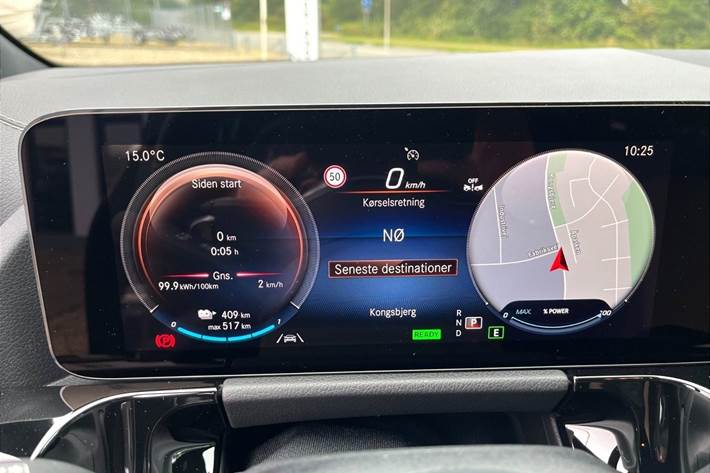 Sort Mercedes EQA 250+ fra 2023