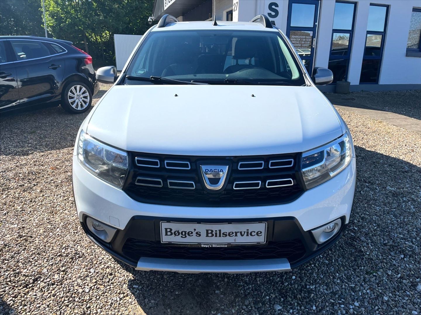 Hvid Dacia Sandero fra 2019