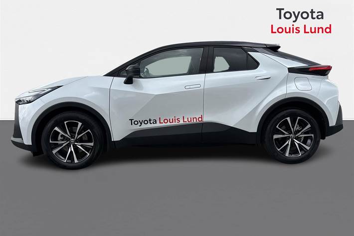 Hvid Toyota C-HR fra 2024