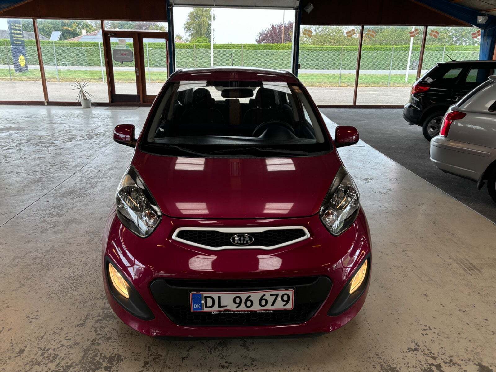 Rød Kia Picanto fra 2013