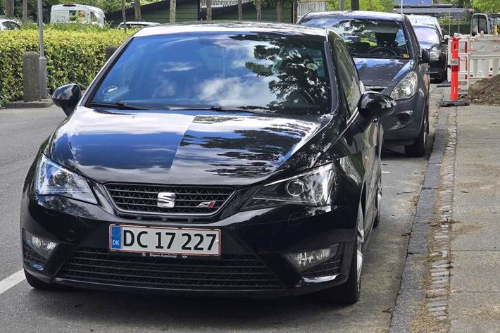 Sort Seat Ibiza fra 2016